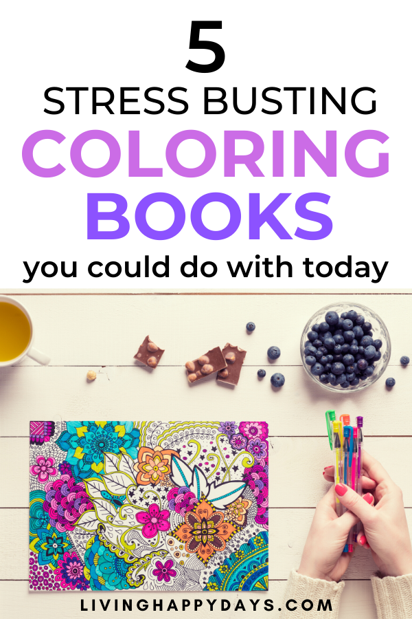 Adult Coloring Books to Relieve Stress