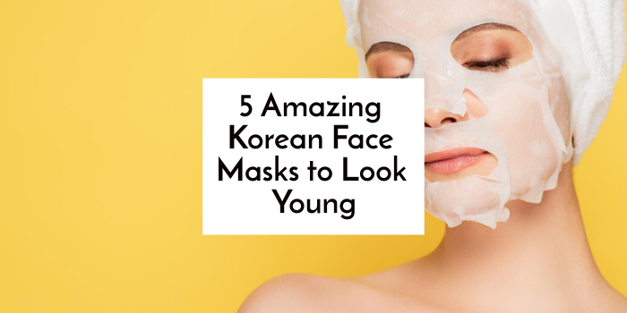 5 Korean face masks