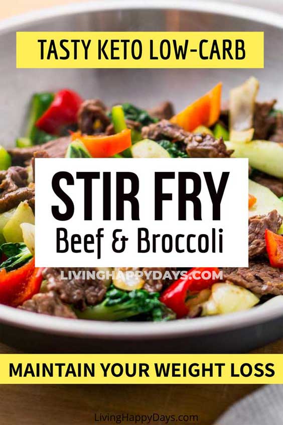 Keto Beef & Broccoli Stir Fry