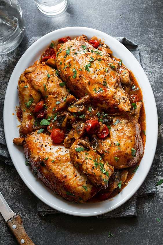 Chicken Cacciatore (Hunter's Chicken) Recipe