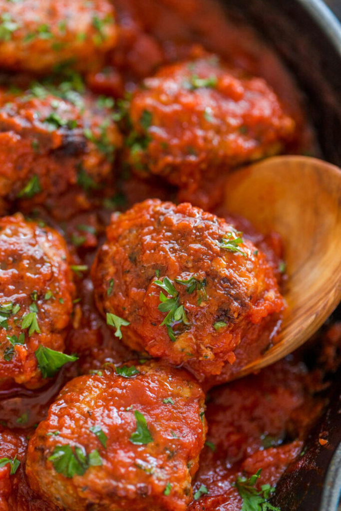 Italian Recipes - Juicy Italian Meatballs Recipe