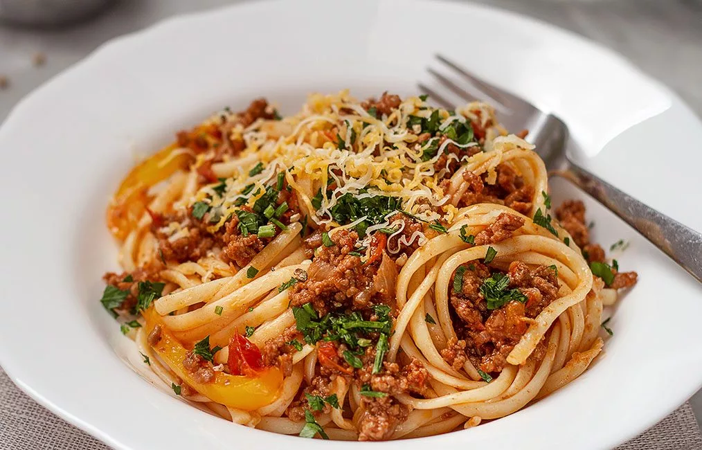 Beef Ragu with Spaghetti (aka Spaghetti Bolognese)