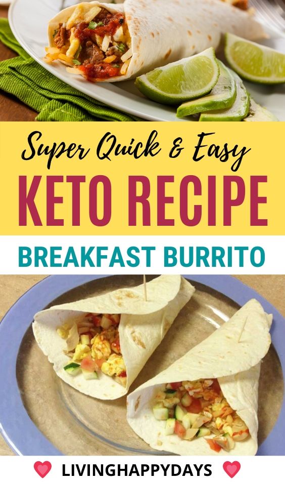 Keto Diet - Breakfast Burrito