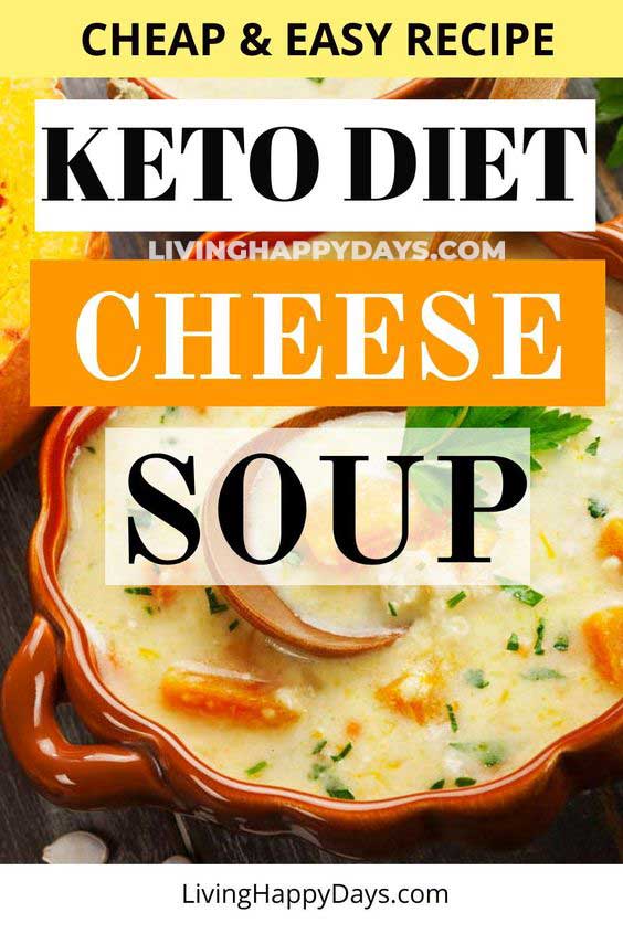 Keto Recipe Canadian Cheese Soup