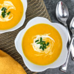 Vegan Recipe: Creamy Golden Gazpacho Soup