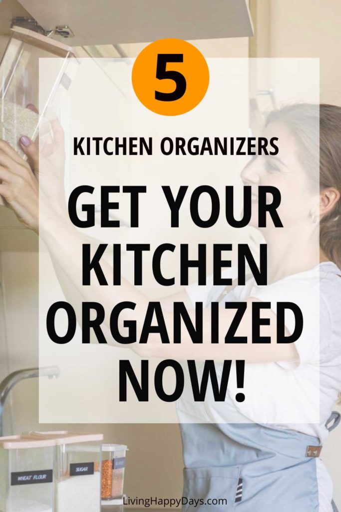 5 kitchen organizers