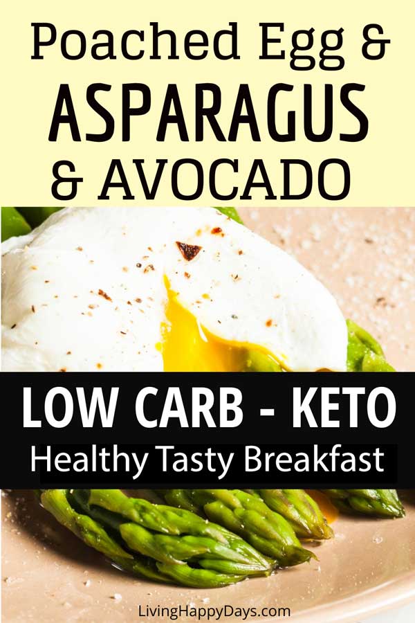 Keto Low Carb Poached Eggs Asparagus
